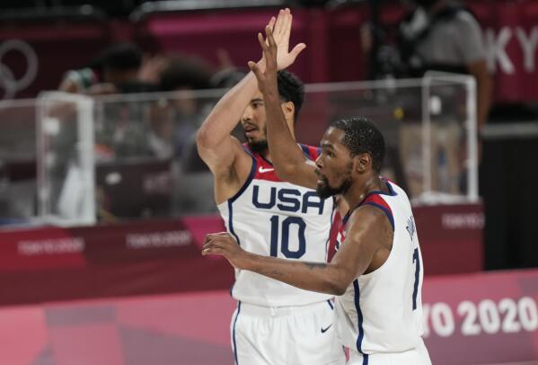Golden again US beats France 87 82 for Tokyo title AP News
